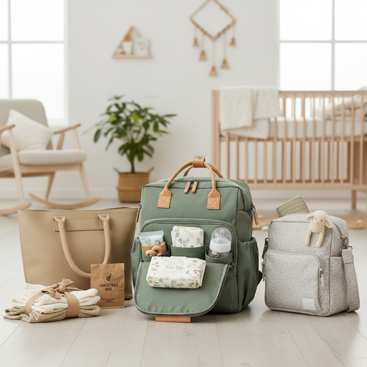 Eco-Friendly Baby Changing Bags | Sustainable Nappy Bags in the UK