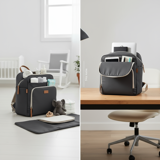 Multi-Use Baby Changing Bags: From Diaper Bag to Work Bag