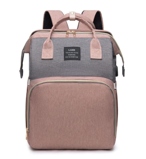 Baby Changing Bag – Large Diaper Bag Backpack with Insulated Pockets & Changing Mat