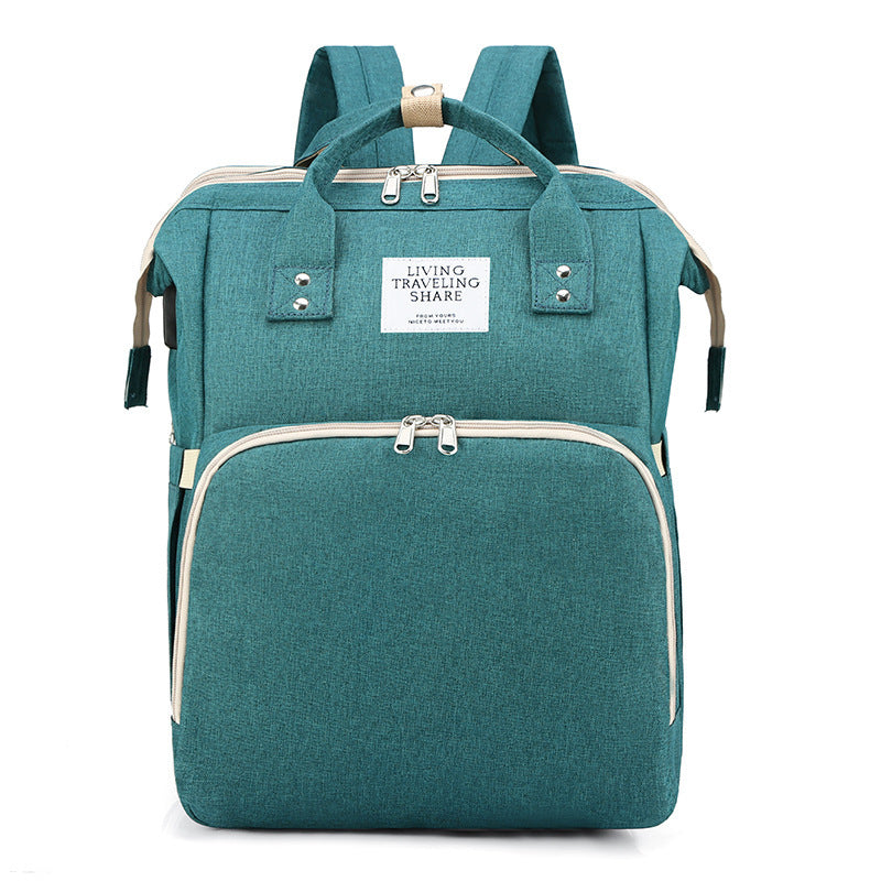Baby Changing Bag – Large Diaper Bag Backpack with Insulated Pockets & Changing Mat