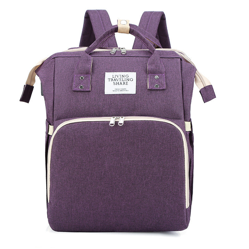 Baby Changing Bag – Large Diaper Bag Backpack with Insulated Pockets & Changing Mat