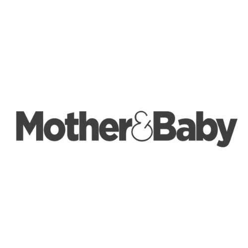 Logo of 'Mother & Baby' on a white background