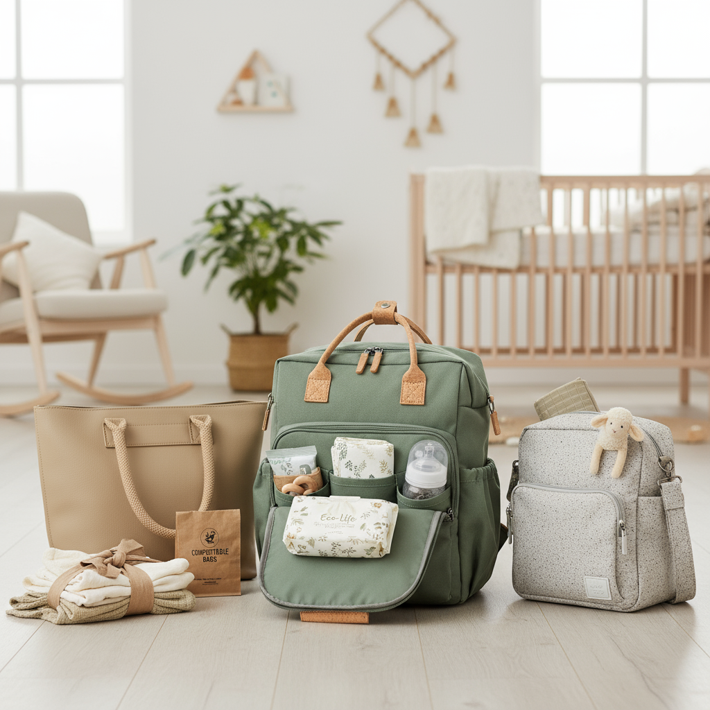 Eco-Friendly Baby Changing Bags | Sustainable Nappy Bags in the UK