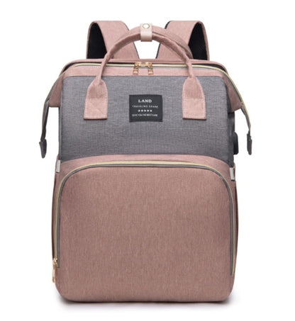 Baby Changing Bag – Large Diaper Bag Backpack with Insulated Pockets & Changing Mat