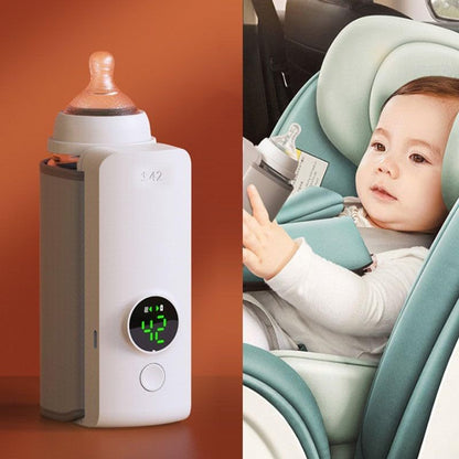 Portable Baby Bottle Warmer – USB Rechargeable Baby Milk Warmer