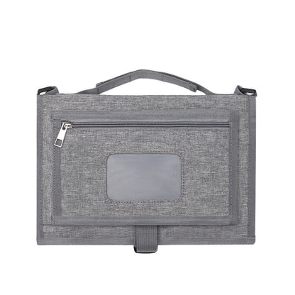 Baby Changing Mat | Portable Foldable Travel Changing Pad with Wipe Pocket
